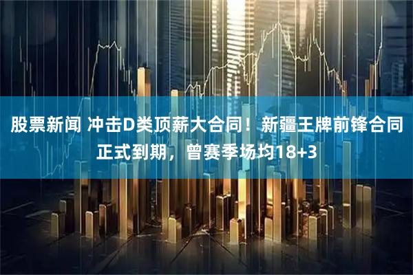 股票新闻 冲击D类顶薪大合同！新疆王牌前锋合同正式到期，曾赛季场均18+3